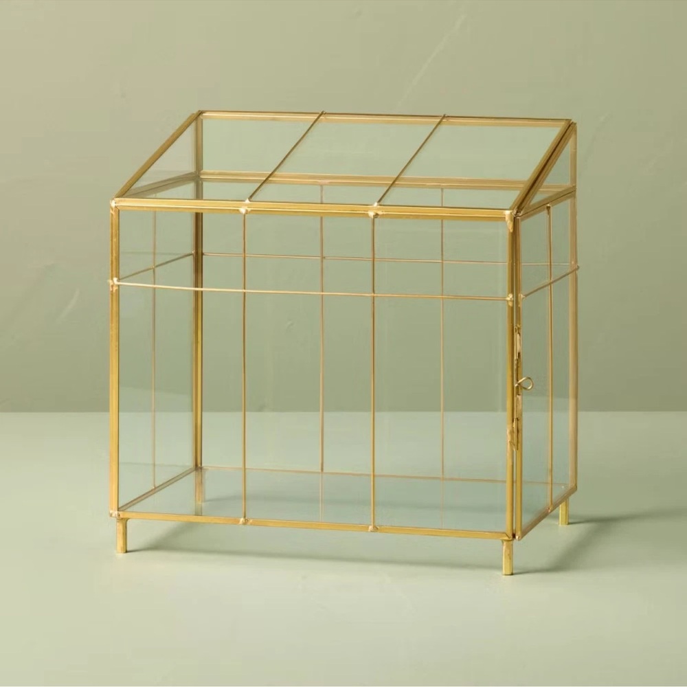 Mini Brass Greenhouse - Hearth & Hand with Magnolia